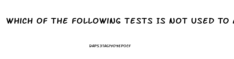 Which Of The Following Tests Is Not Used To Assess Sacroiliac Joint Dysfunction
