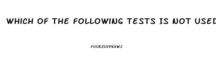 Which Of The Following Tests Is Not Used To Assess Sacroiliac Joint Dysfunction