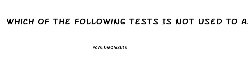Which Of The Following Tests Is Not Used To Assess Sacroiliac Joint Dysfunction