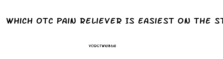 Which Otc Pain Reliever Is Easiest On The Stomach