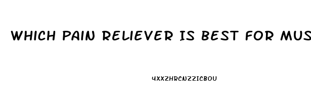 Which Pain Reliever Is Best For Muscle Aches