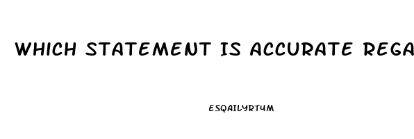 Which Statement Is Accurate Regarding Sildenafil Quizlet