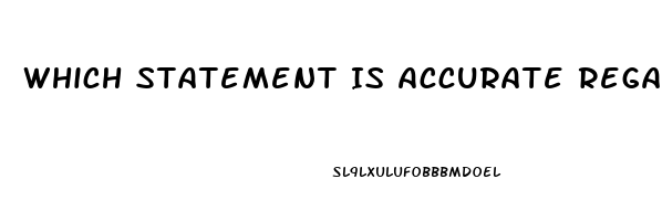 Which Statement Is Accurate Regarding Sildenafil