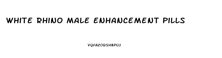 White Rhino Male Enhancement Pills