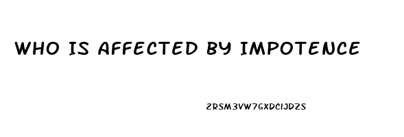 Who Is Affected By Impotence