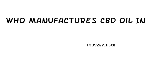 Who Manufactures Cbd Oil In Indiana