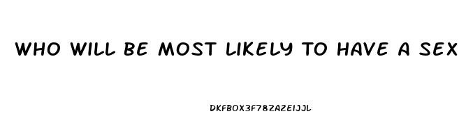 Who Will Be Most Likely To Have A Sexual Dysfunction