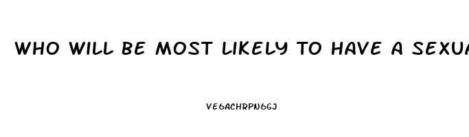 Who Will Be Most Likely To Have A Sexual Dysfunction
