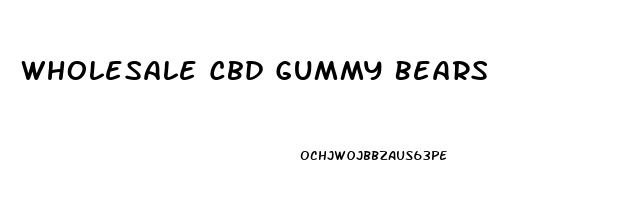 Wholesale Cbd Gummy Bears