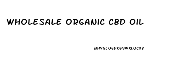 Wholesale Organic Cbd Oil