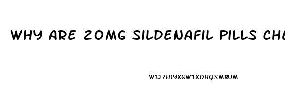 Why Are 20mg Sildenafil Pills Cheap