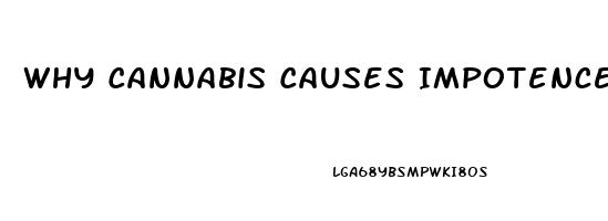 Why Cannabis Causes Impotence