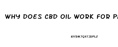 Why Does Cbd Oil Work For Pain