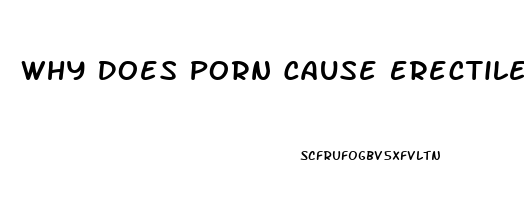 Why Does Porn Cause Erectile Dysfunction