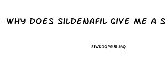 Why Does Sildenafil Give Me A Stopped Up Nose