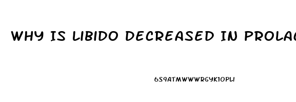 Why Is Libido Decreased In Prolactinoma