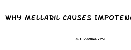 Why Mellaril Causes Impotence