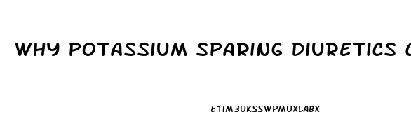 Why Potassium Sparing Diuretics Can Cause Impotence