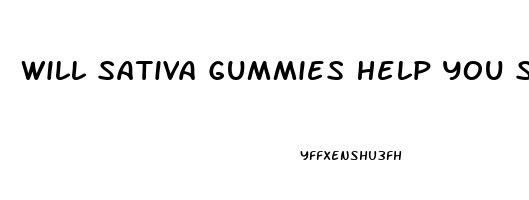 Will Sativa Gummies Help You Sleep