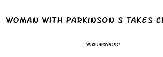 Woman With Parkinson S Takes Cbd Oil