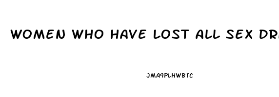 Women Who Have Lost All Sex Drive After Menopause