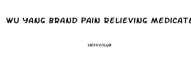 Wu Yang Brand Pain Relieving Medicated Plaster Review