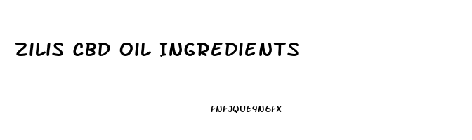 Zilis Cbd Oil Ingredients