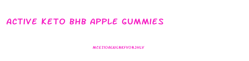 active keto bhb apple gummies