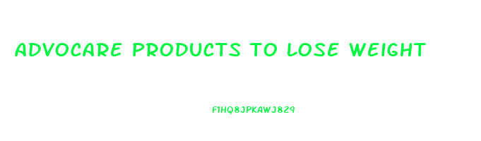 advocare products to lose weight