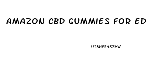 amazon cbd gummies for ed
