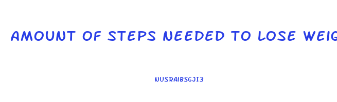 amount of steps needed to lose weight