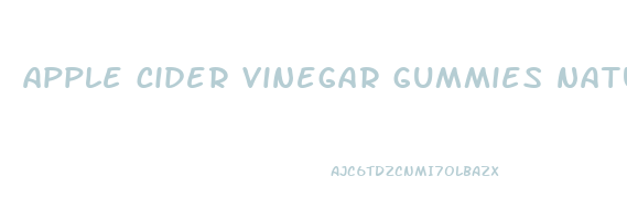 apple cider vinegar gummies nature truth