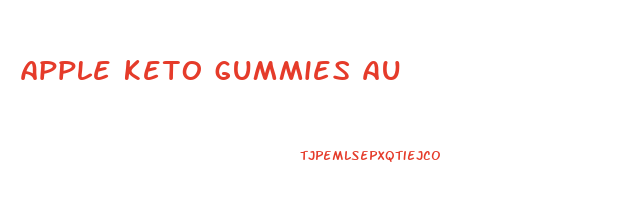 apple keto gummies au