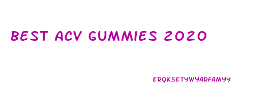 best acv gummies 2020
