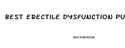 best erectile dysfunction pumps