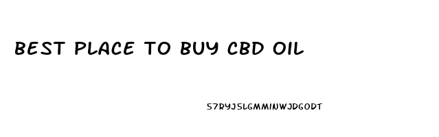 best place to buy cbd oil