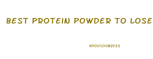 best protein powder to lose weight female