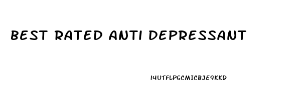 best rated anti depressant