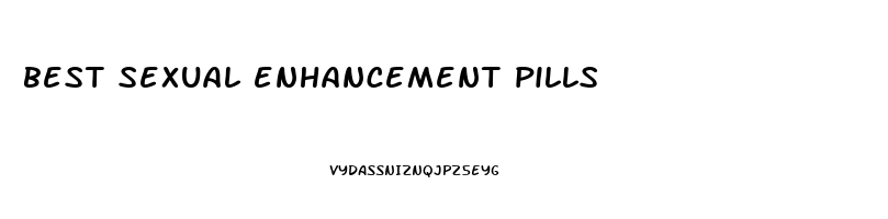 best sexual enhancement pills