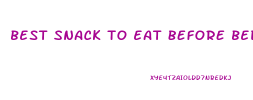 best snack to eat before bed to lose weight