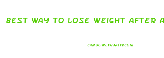 best way to lose weight after age 65