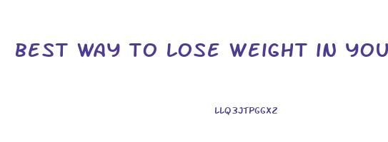 best way to lose weight in your legs and thighs