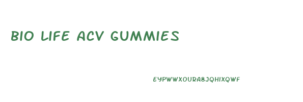 bio life acv gummies
