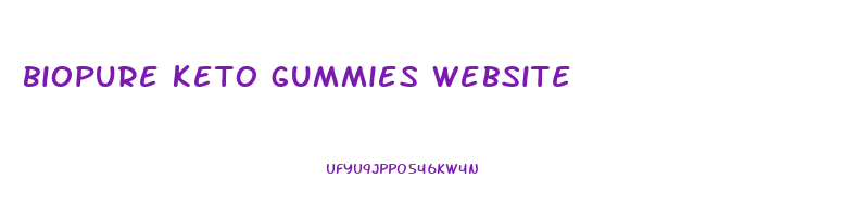 biopure keto gummies website