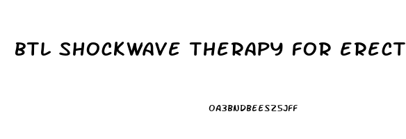 btl shockwave therapy for erectile dysfunction