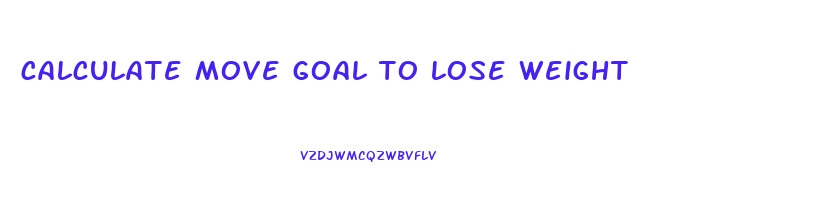 calculate move goal to lose weight