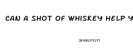 can a shot of whiskey help you sleep