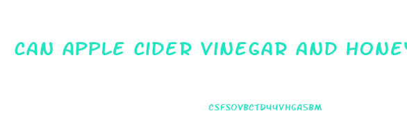 can apple cider vinegar and honey help you lose weight