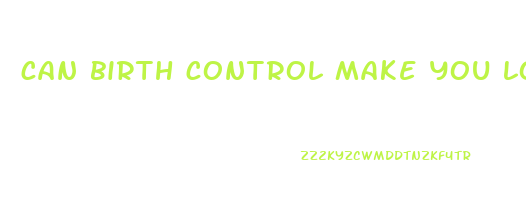 can birth control make you lose weight