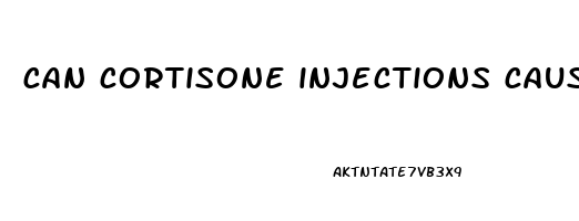 can cortisone injections cause erectile dysfunction